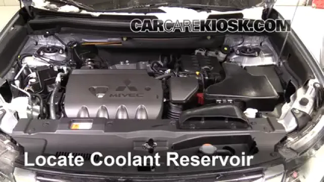 2016 Mitsubishi Outlander SE 2.4L 4 Cyl. Coolant (Antifreeze) Flush Coolant